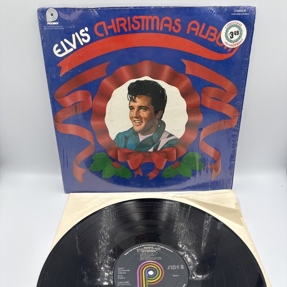 Elvis Presley Lp Christmas Album (1970) On Pickwick - Vg++ / Vg++ (In Shrink) - Picture 1 of 8